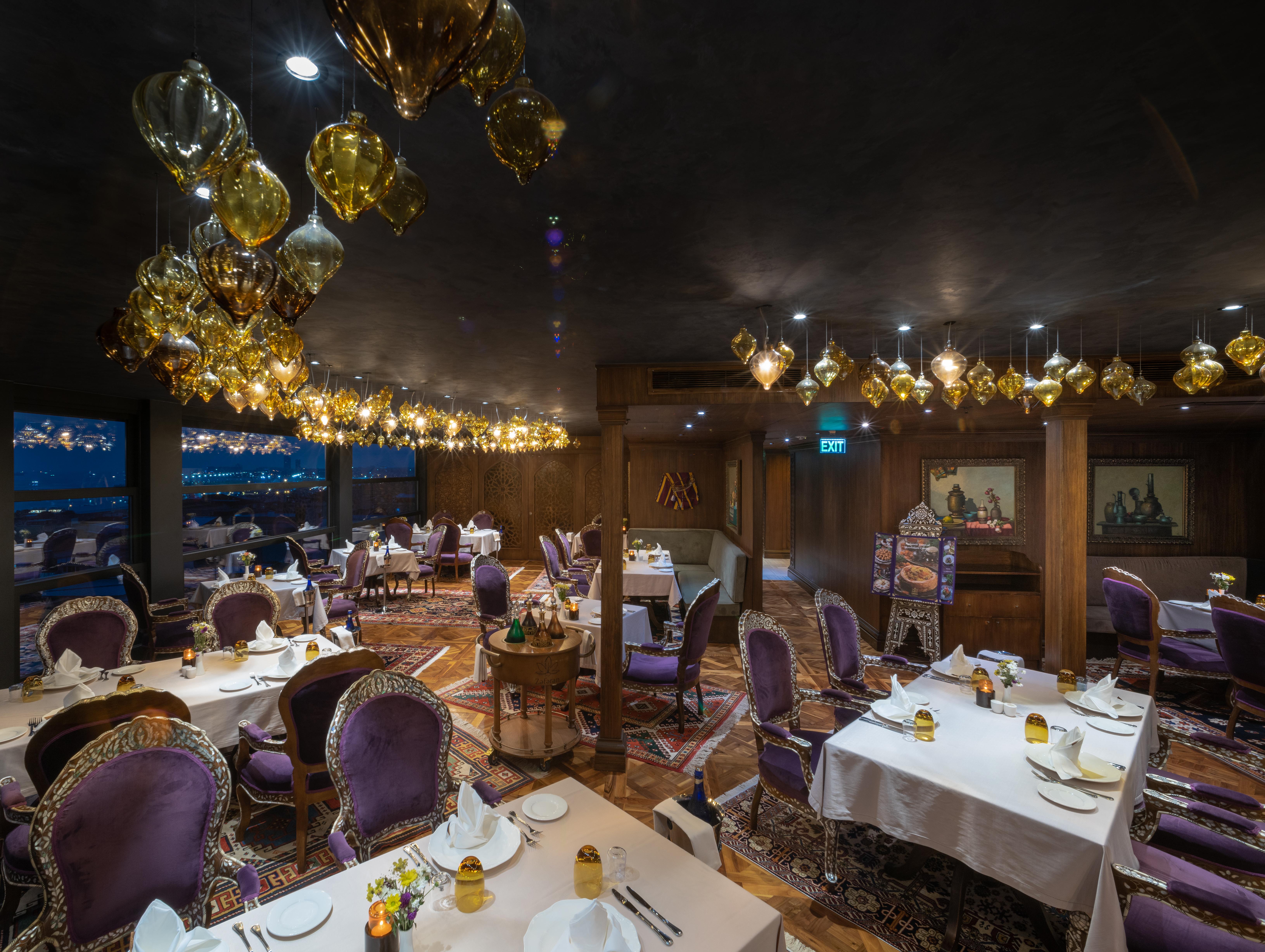 Ajwa Sultanahmet - Preferred Hotels Lvx Collection 이스탄불 외부 사진 The interior of the restaurant