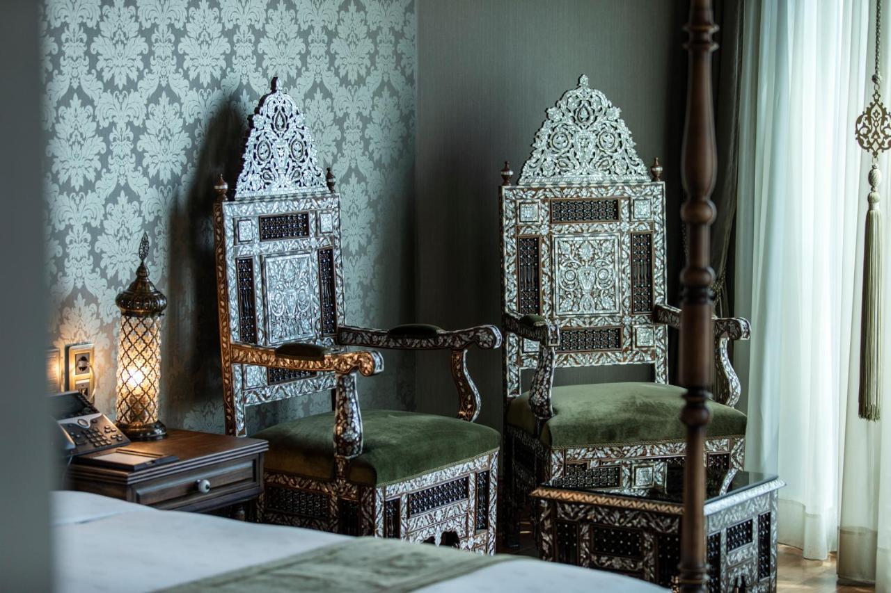 Ajwa Sultanahmet - Preferred Hotels Lvx Collection 이스탄불 외부 사진 Silver chairs